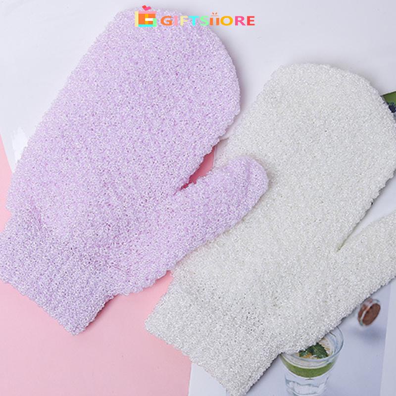 Sarung Tangan Mandi Scrubber Exfoliating Tubuh Pijat Exfoliation Original Penghilang Daki Magic Glov