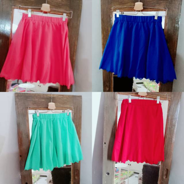 ROK FLOWER FLARE SKIRT