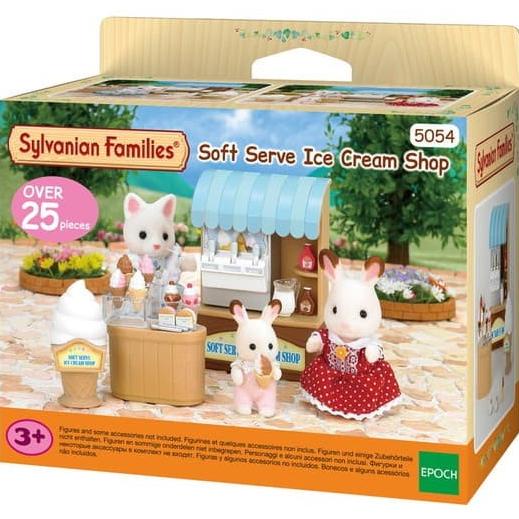 sylvanian families soft serve ice cream soft barang ready