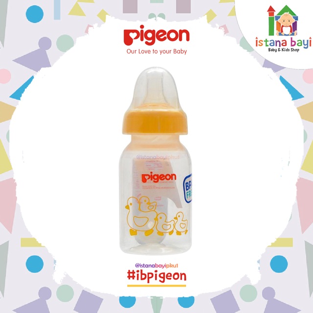 Pigeon Bottle Assorted / Botol Susu Bayi 50ml / 120ml / 240ml (RANDOM)