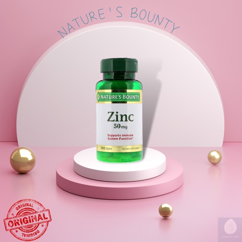nature’s bounty zinc 50 mg isi 100