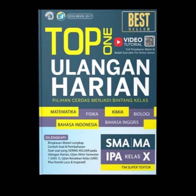 Buku Top One Ulangan Harian Kelas X Shopee Indonesia