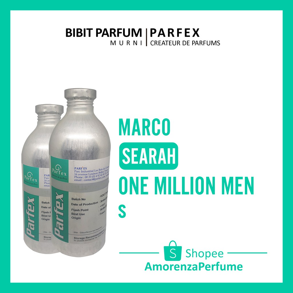 MARCO BIBIT PARFUM PARFEX 1LITTER / BIBIT PARFUM MURNI TANPA CAMPURAN / BIBIT PARFUM PARFEX