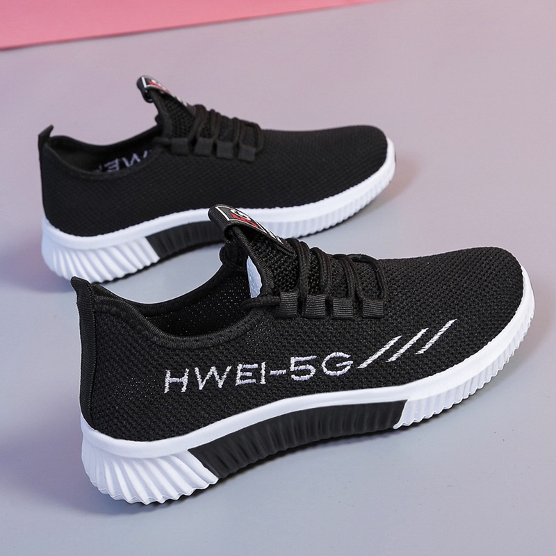 SHOEGALLERY LV0102 SEPATU SNEAKERS SPORT WANITA IMPORT MOTIF HWEI