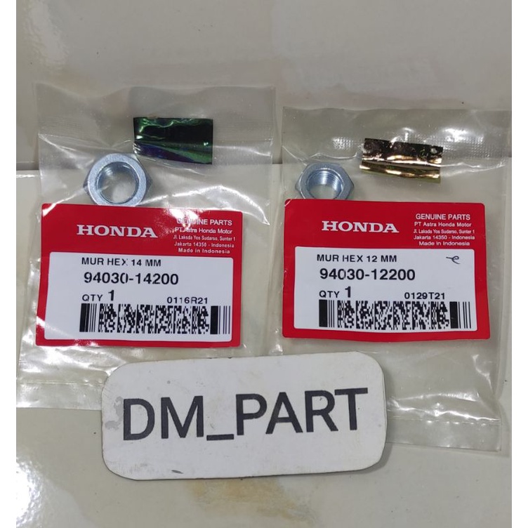 MUR NUT BAUT AS PULLY CVT KRUK KREK AS BEAT SPACY SCOOPY VARIO STREET ECO 125 150 OLD NEW LED PCX CL