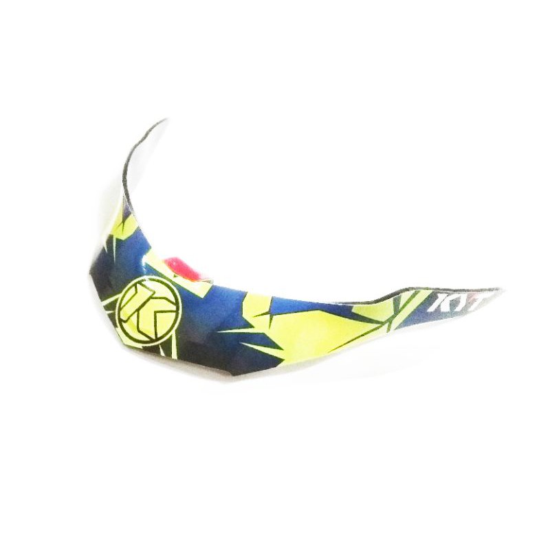 Spoiler Helm KYT Vendetta 2 / Falcon Spike Yellow Acrylic