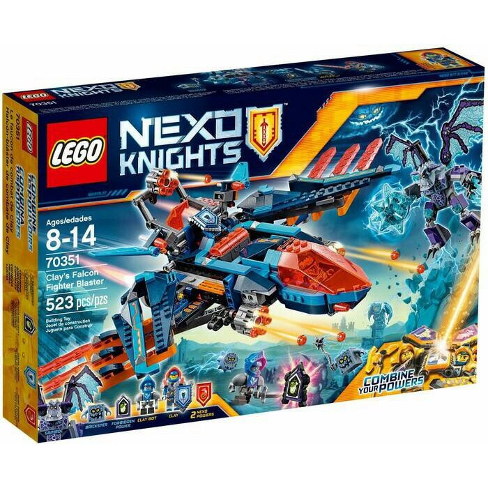 Lego 70351 Nexo Knights Clay s Falcon Fighter Blaster KS96