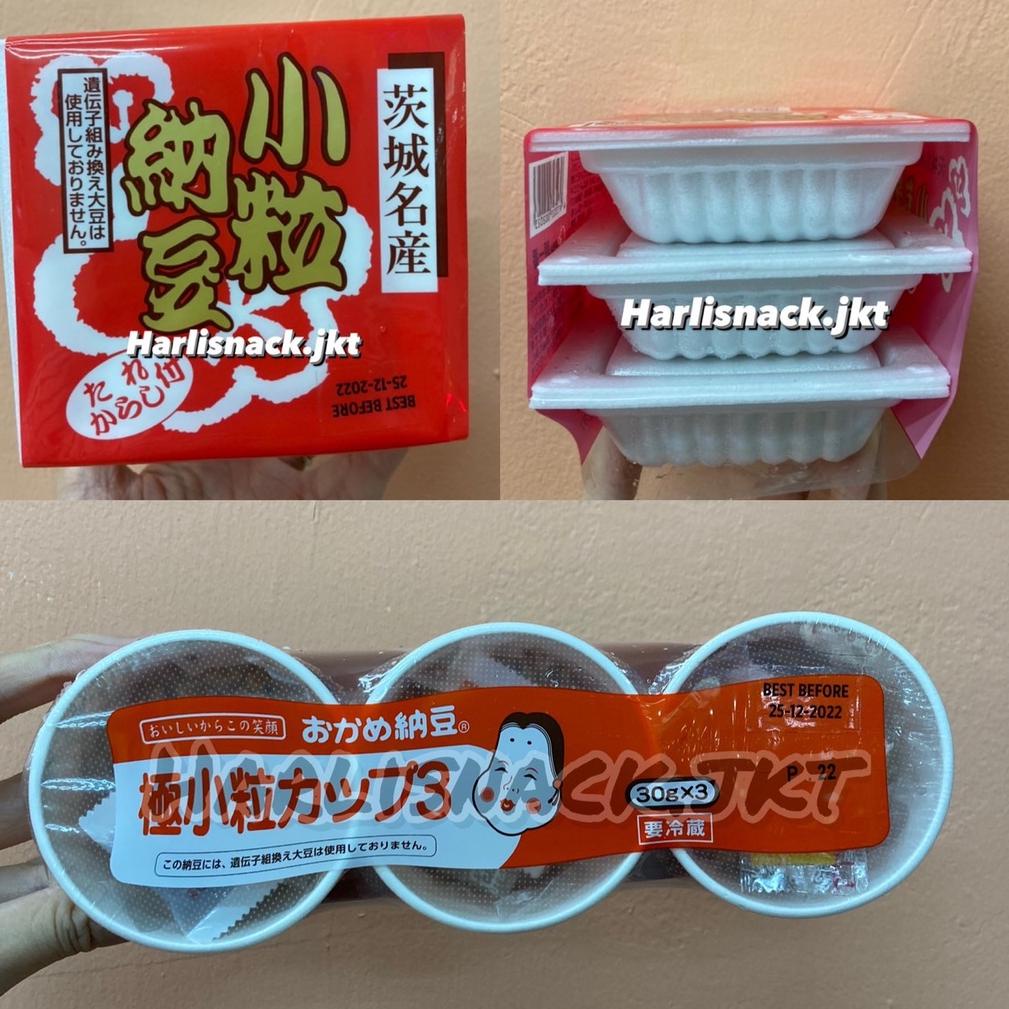 

[PROMO BYF70] ASAICHIBAN NATTO (KOTSUBU NATTO MINI) 40gr x 3 / TAKANO NATTO CUP 30gr x 3 Murah Banget