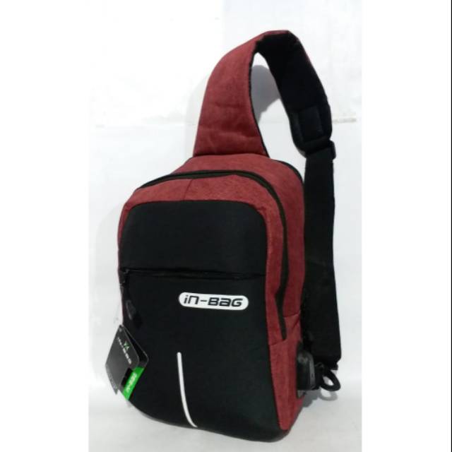 Tas punggung port usb