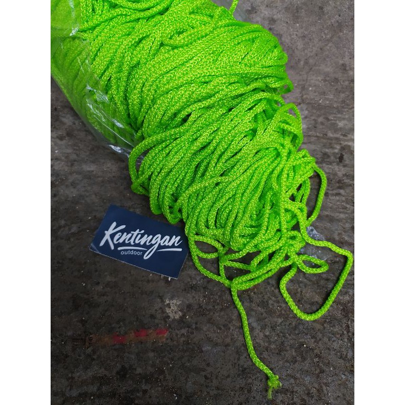 

Tali Kur 2,5mm hijau polos - Tali Kur Polos