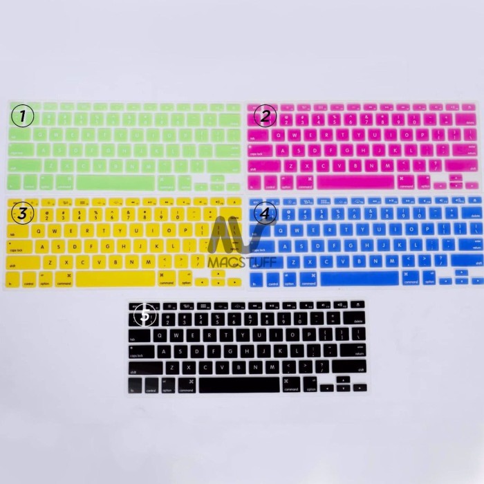 

A81Duya Keyboard Protector Macbook Air, Pro, Retina,Touchbar 11, 13, 15 Inch As71S0D