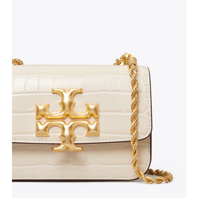 [Instant/Same Day]77044  size:19cm/25cm   Original TB ELEANOR Small Crocodile Pattern Shoulder Bag Crossbody Bag   dfb