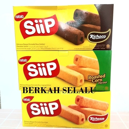 

Nabati Richeese / Richoco SiiP Cokelat (isi 20pcs)