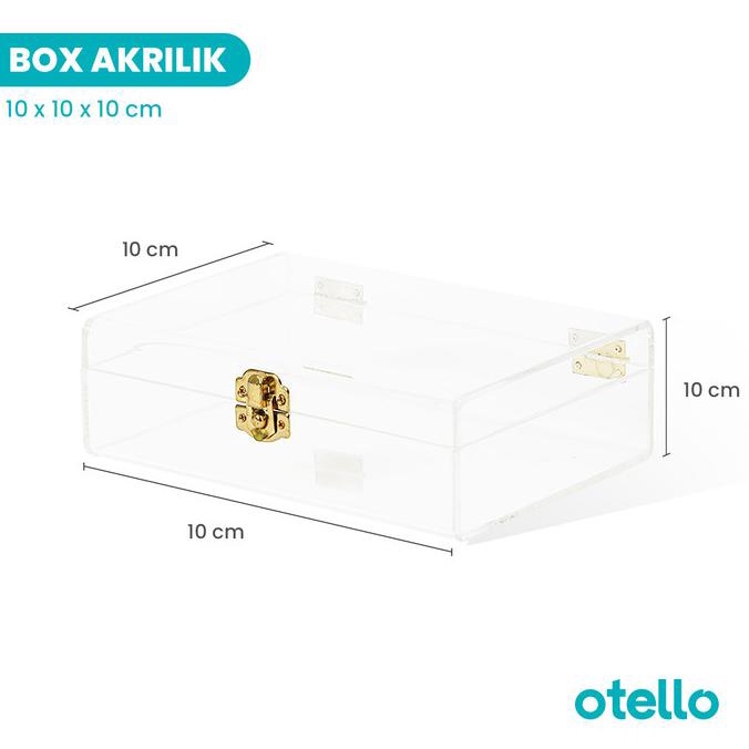 

[COD] Custom Ukuran | Kotak Akrilik Engsel | Box Akrilik Custom Acrylic Box [COD]