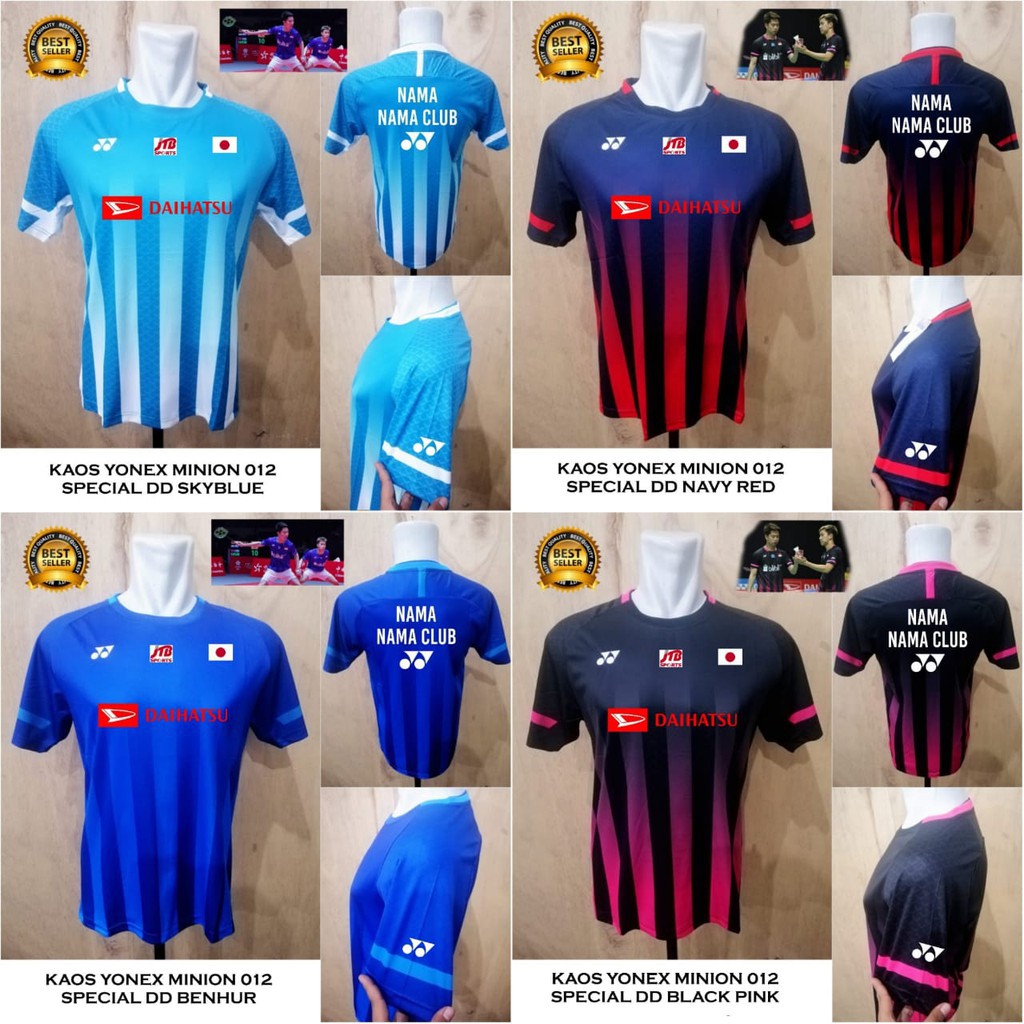 Asli  Baju badminton yonex 012 SPECIAL DD baju badminton yonex import