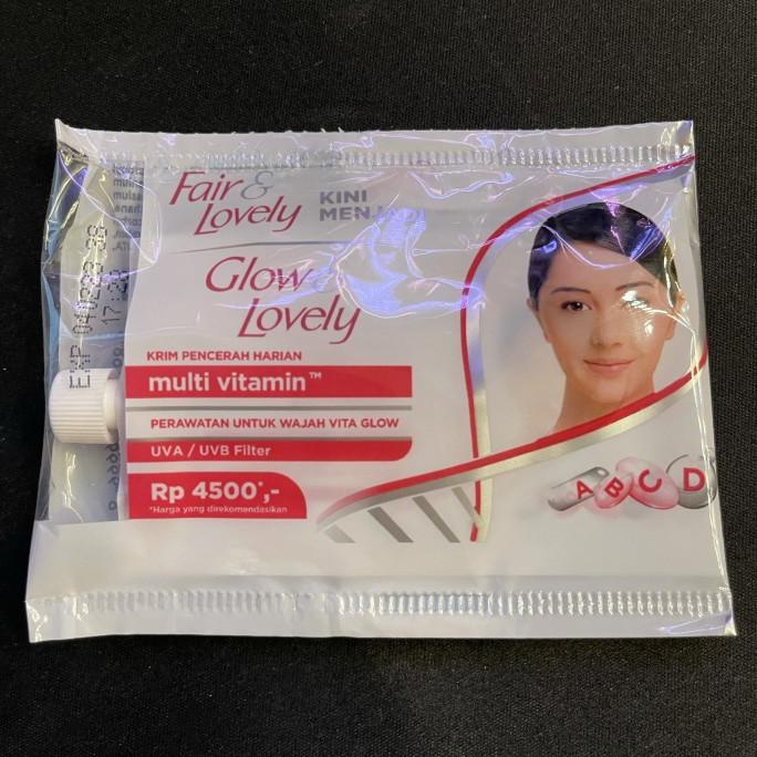 Fair Lovely Glow Lovely Sachet Krim 9 gram