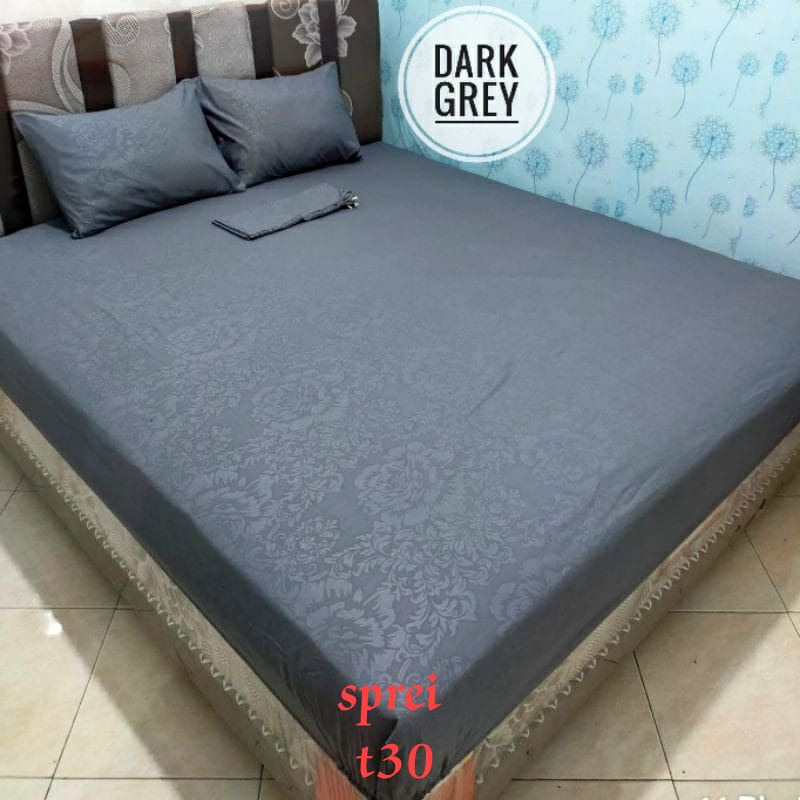 SPREI HOMEMADE POLOS EMBOS T30 READY SEMUA UKURAN//SPREI POLOS MURAH