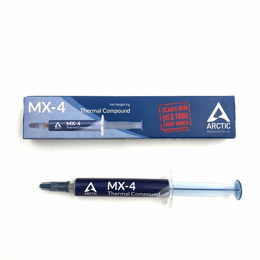 Thermal Paste Arctic Cooling MX-4 4Gram - Thermal Paste Arctic MX4 4gr - Resmi PT Foxhound