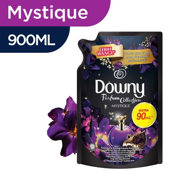 DOWNY MYSTIQUE 900ML PELEMBUT DAN PEWANGI PAKAIAN