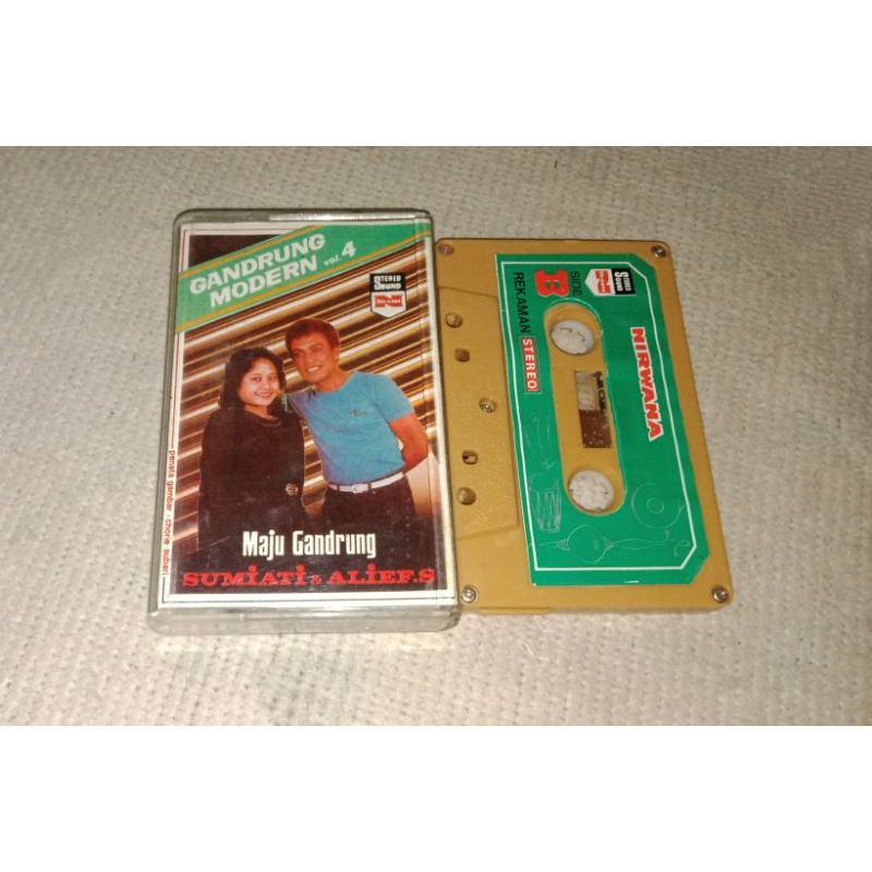 Kaset Pita Gandrung Modern Vol 4 Sumiati & Alief S Maju Gandrung
