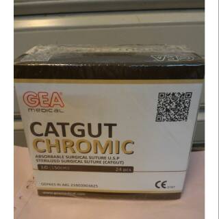 Jual Catgut Plain Chromic Gea Shopee Indonesia