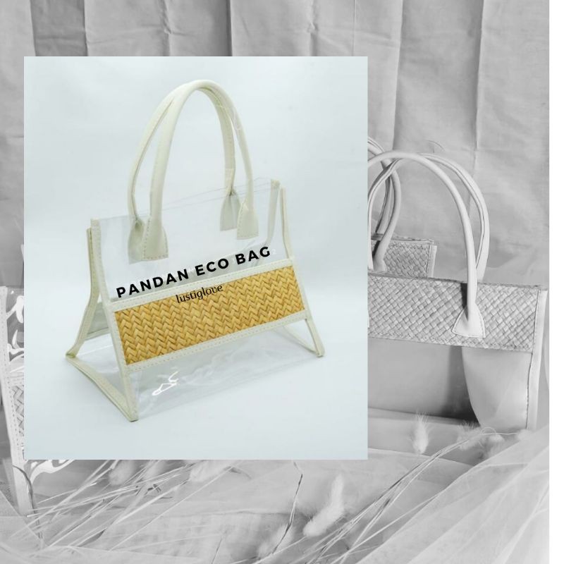 

Hampers. EcoBag. Pandan leaf Bag. Tas mika