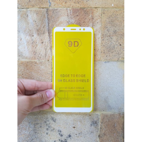 Tempered Glass Full 9D Samsung A6 Plus / A6+ / A6 +