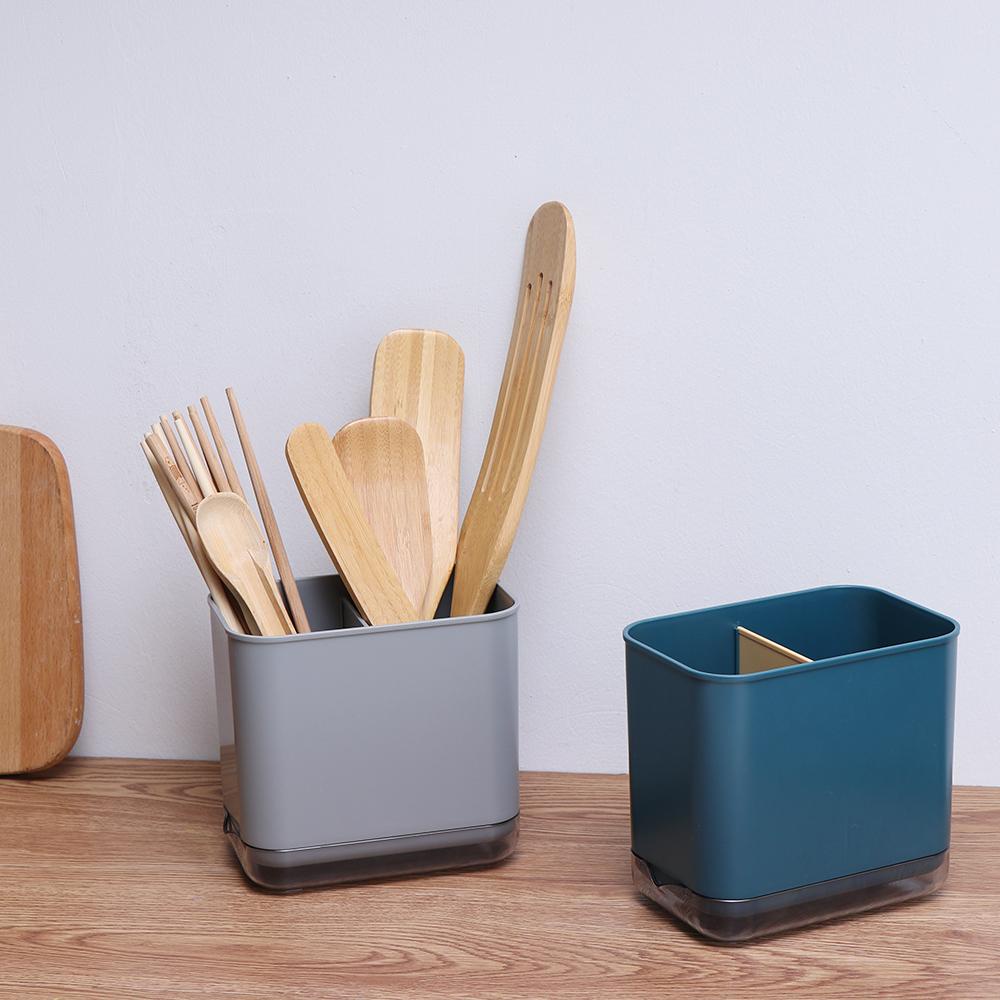 Preva Tempat Penyimpanan Sumpit Sumpit Rumah Tangga Removable Spoon Storage Organizer