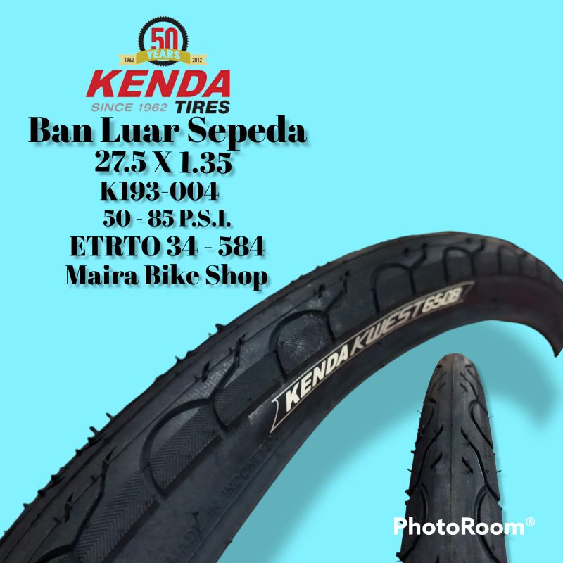 Ban Luar 27.5 x 1.35 Kenda Kwest 650B cocok buat hybrid