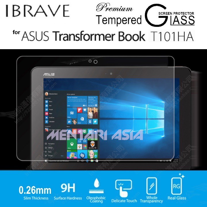 Tempered Glass for ASUS Transformer Book T101HA - iBrave PREMIUM