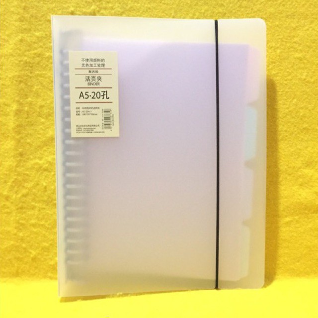 

BINDER TRANSPARAN TALI UKURAN A5