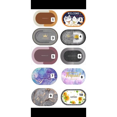 keset kamar mandi serap air