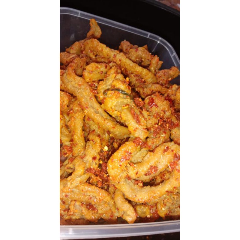 

usus crispy khas bandung dengan berat 150gram per box!!