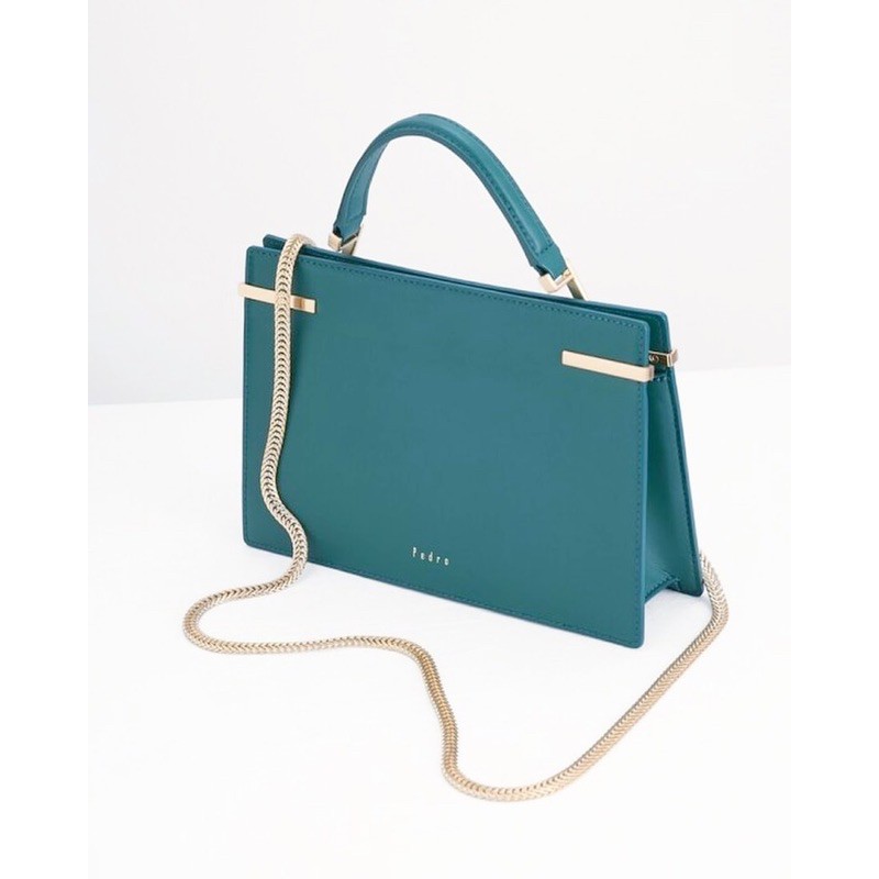 SALE Mini Top Handle Leather Bag