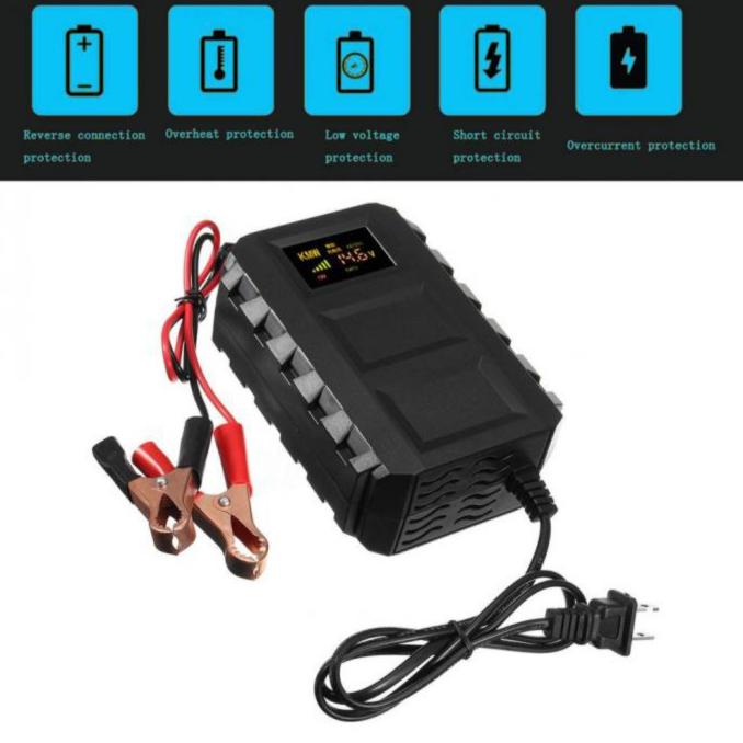 Charger Aki Charger Aki Mobil CA2 Smart Battery Charger 12V20A Cas Aki protable |Charger Aki Mobil