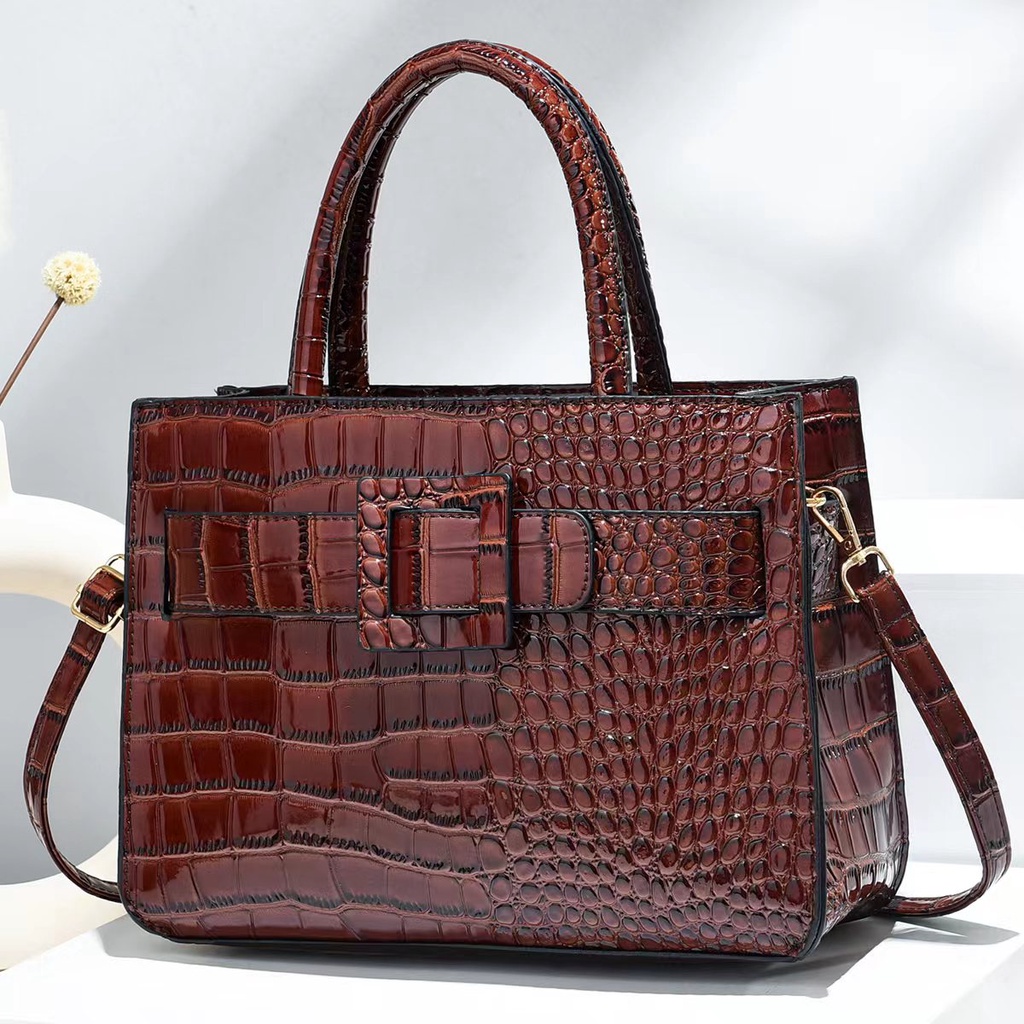 MV_Marvelouz MV303493 Tas HANDBAG Wanita Motif Croco Modis Ada Talpan terbaru 1kg bisa 1 tas supplier tas import BQ3493 JT90361