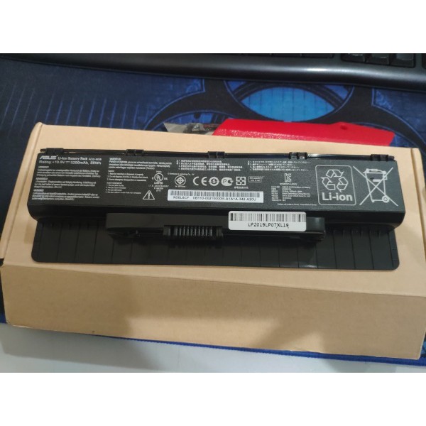 Baterai Original Asus N46 N46V N46VB N46VM N46VJ N46VZ N56 N76 A31-N56 A32-N56