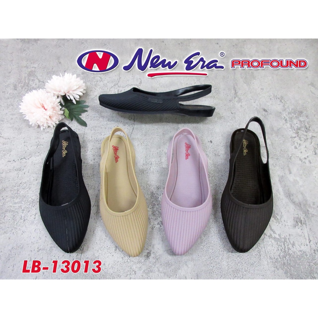 gos NEW ERA LB 13013 SANDAL KARET JELLY WANITA SENDAL WEDGES PEREMPUAN TERBARU Sandal Wedges Wanita / Bahan Jelly