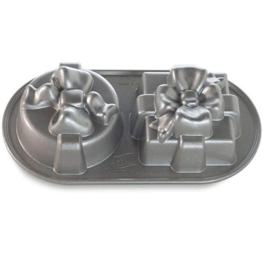 Loyang Cetakan Kue Nordicware USA Cup Cake Mini CheeseCake Bentuk Kado