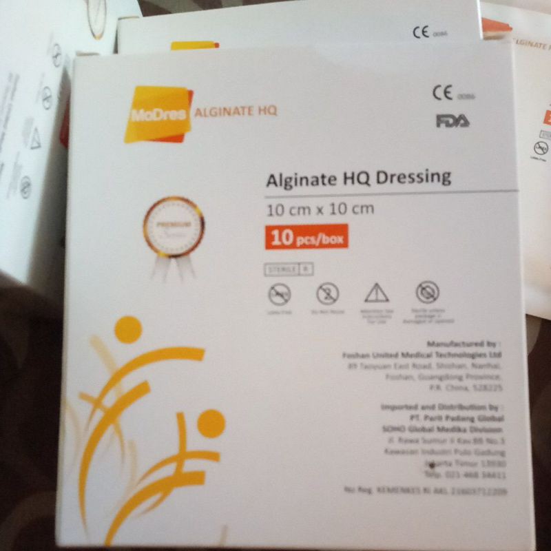 Modres ALGINATE HQ 10x10 dijual per 1 box