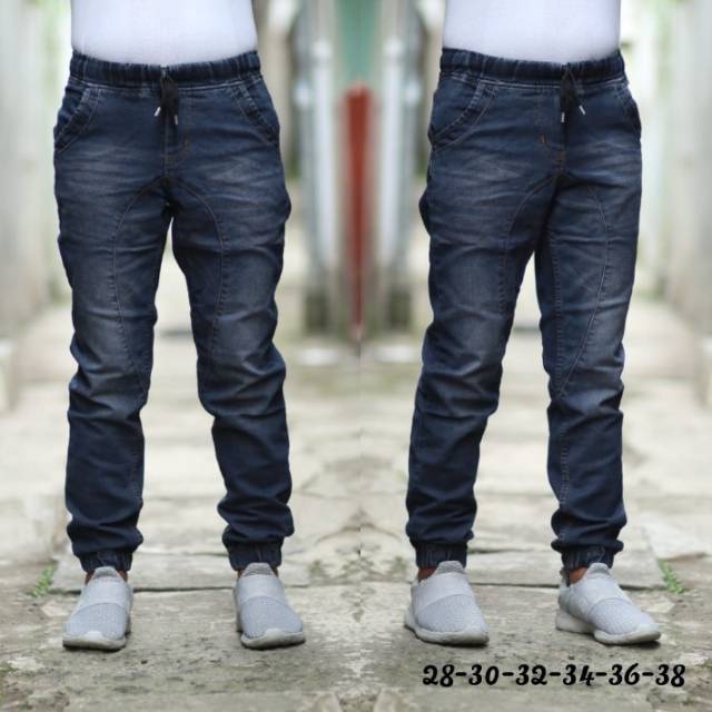 Celana jeans pria sobek lutut robek ripped Jeans premium bioblitz bio blitz size 27-33 Best Quality