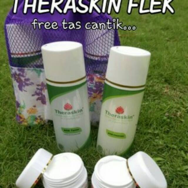 (PAKET FLEK) CREAM THERASKIN PAKET FLEK