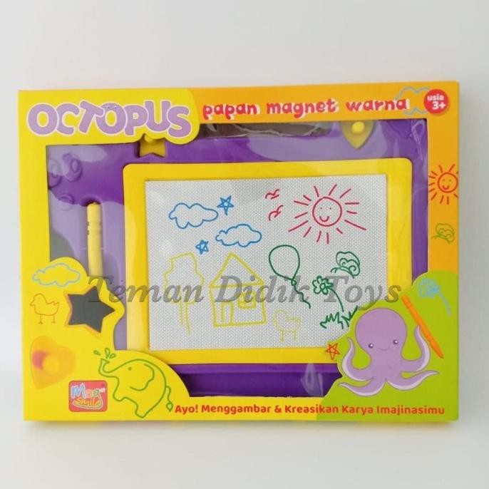 

Cuci Gudang Awal Tahun Papan Tulis Magnet Berwarna / Coloured Magnetic Drawing Board Diskon