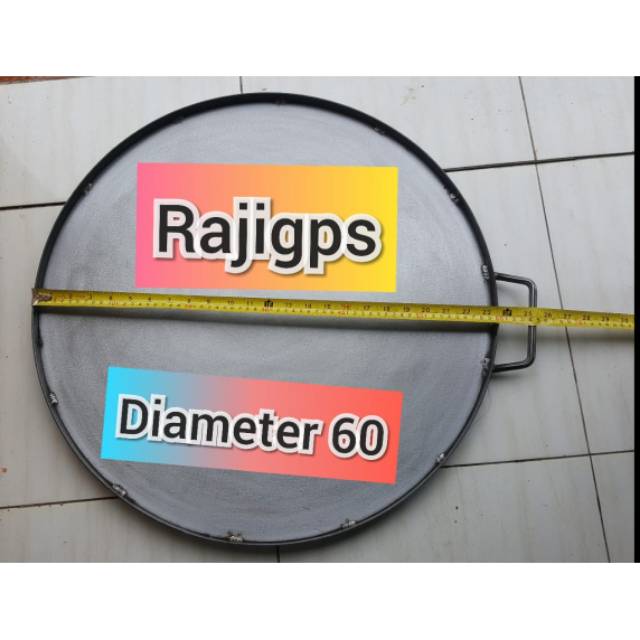 Loyang martabak telur diameter 60 motif pingiran