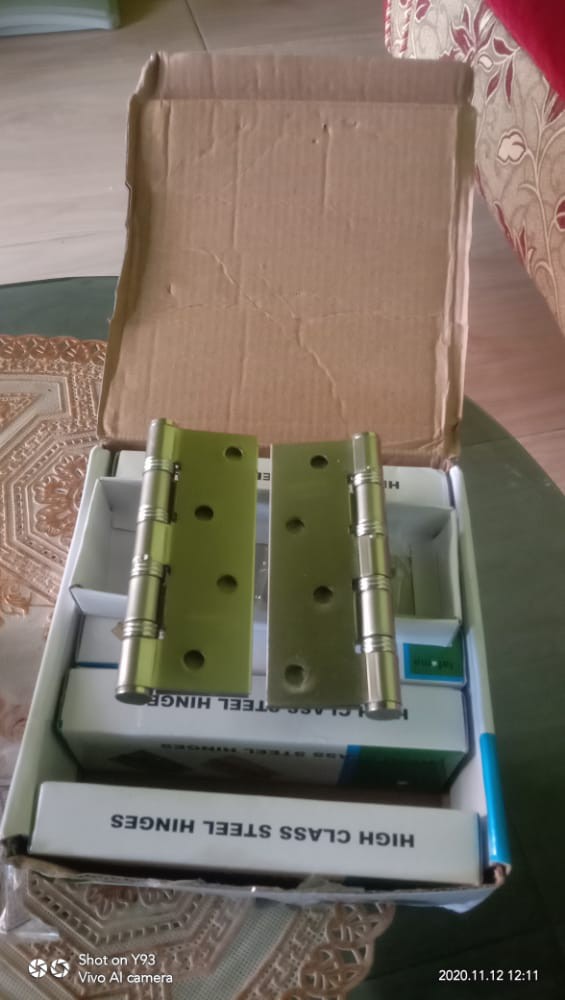 Engsel Lafuma 4 Inch Putih Bagus - Engsel Jendela Murah - Engsel Tebal