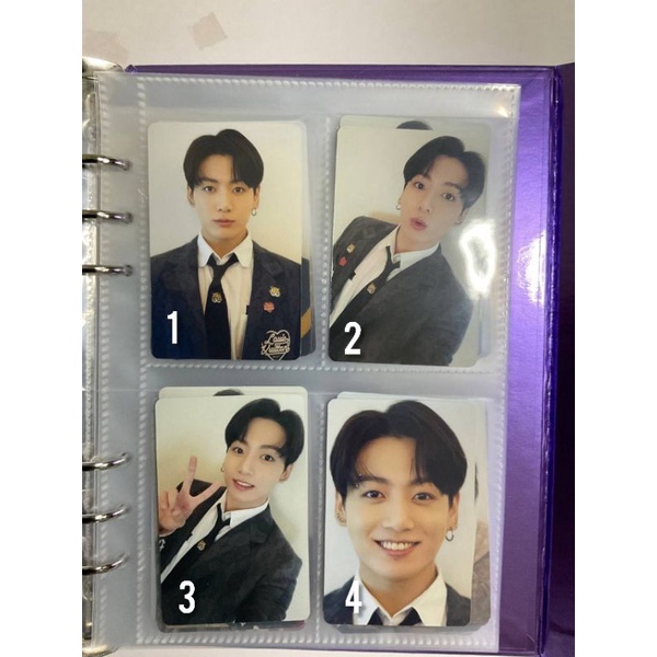 Jungkook PC DICON BTS Photocard Official Sharing