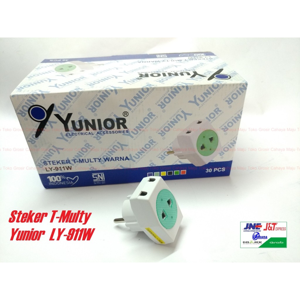 Steker T-Multy Warna YUNIOR LY-911W