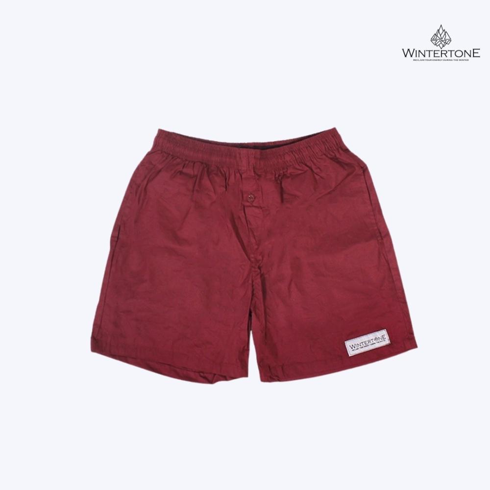 Celana Pendek Boardshort Pria Wintertone Full Cotton Stretch Unisex