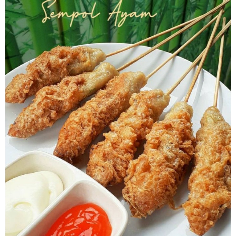 

sempol ayam isi 25 free sambal .