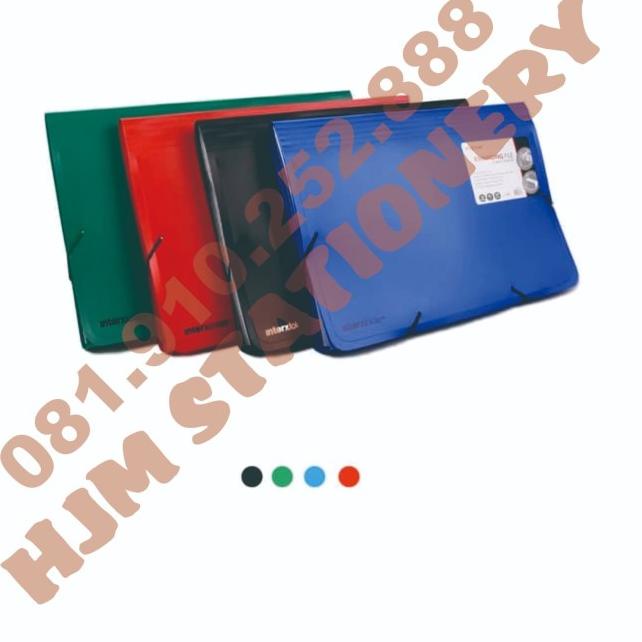 

❄ InterX Expanding File Tali EFX200F - Hitam ♥